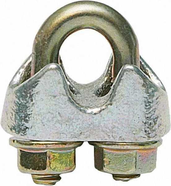 Seilklemme verzinkt, 6,5mm, DIN 1142