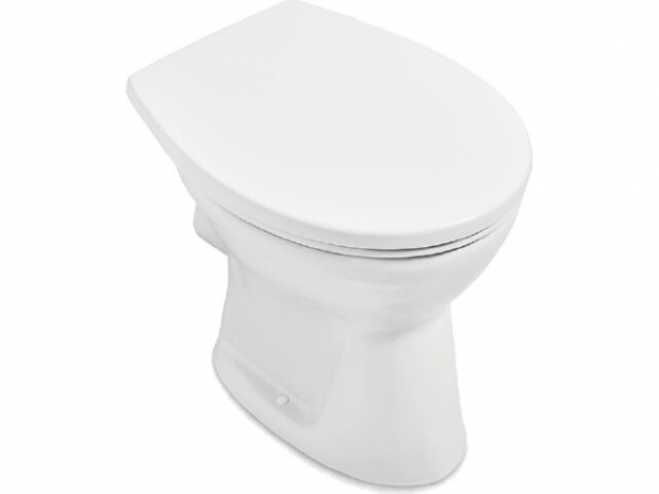 Stand-Flachspül-WC Villeroy & Boch NEWO spülrandlos, Abgang waagerecht