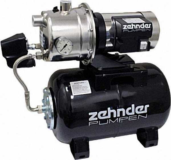 ZEHNDER Edelstahl-Hauswasserwerk HMP 350 E mehrstufige Kreiselpumpe