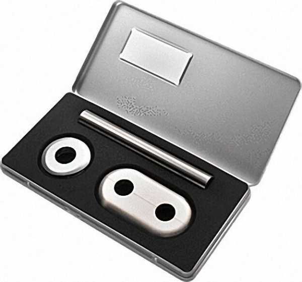 Musterbox Rosetten klein 1 xEinzelrosette, 1 x Doppel- rosette, 1 x
