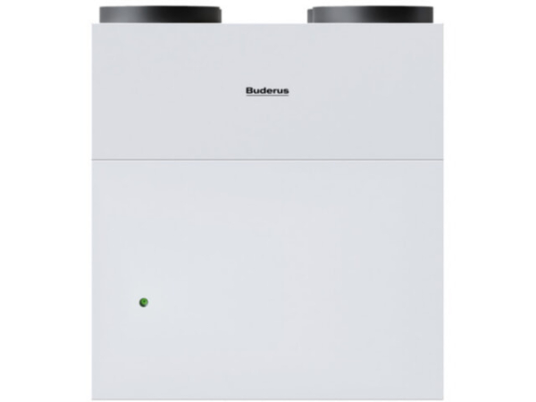 Buderus Logavent HRV176-450 E Wohnungslüftungsgerät Enthalpie-Wärmetauscher max. 450 m³/h Luftanschluss 160 mm Energieeffizienz SEV -41,3 kW