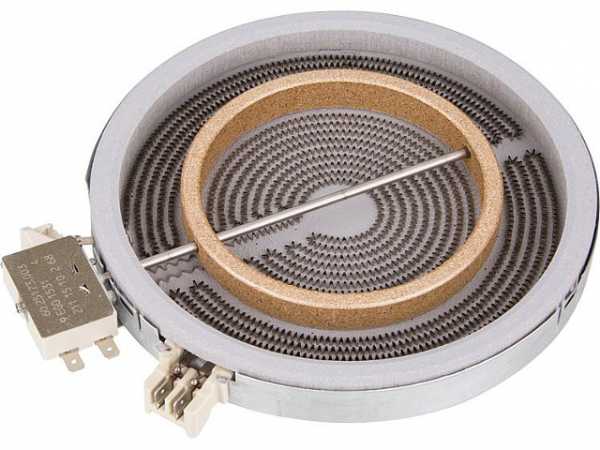 HiLight-Heizkörper Zweikreis 1700/700W-230V, d=180/120mm