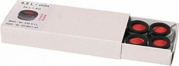 Spar-Strahlregler ohne Prüfzeichen AG M24X1 mit Gummidichtung Spar-4,5 l/min VPE 10 Stück