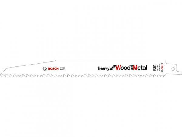 Säbelsägeblatt Bosch S 1110 VF Länge 225mm VPE 5 Stück für Holz und Metall
