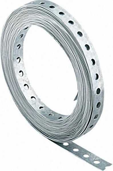 Lochband Stahl verzinkt Breite 12mm / Rolle mit 10 m