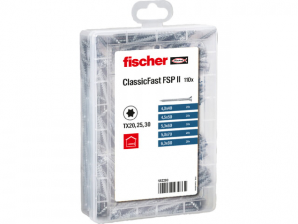 Fischer Meisterbox ClassicFast SK TG TX 4,0-6,0 562280 VPE 1 Stück