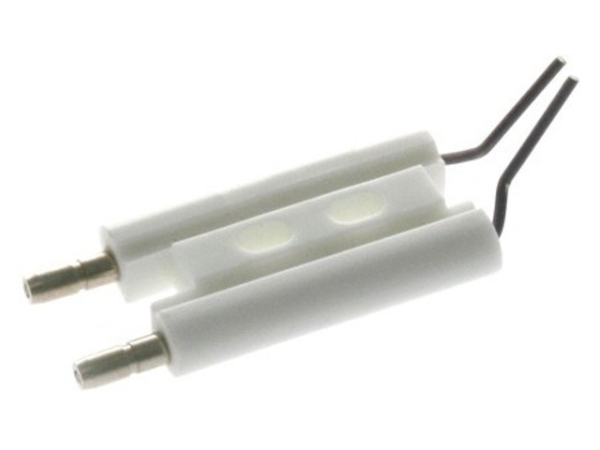 KÖRTING Doppelelektrode für Heizkessel K1B, kompatibel mit UNI-NOX Serie, Isolatorlänge 42mm