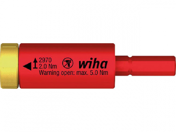 VDE-Drehmoment Wiha easyTorque Adapter für slimBits und slimVario , max. 2,0 Nm