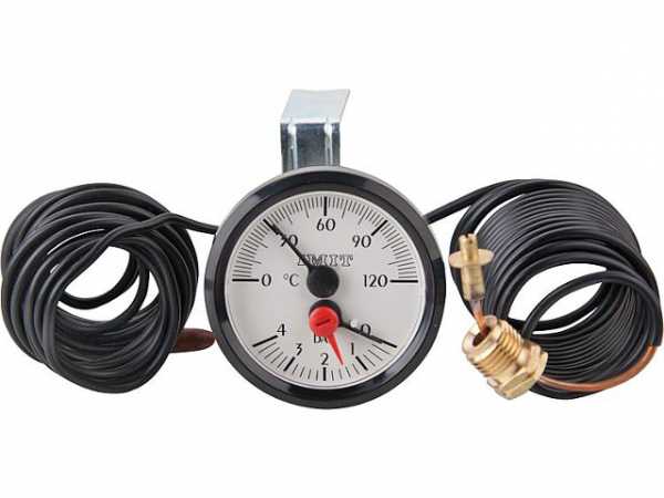 Buderus Thermomanometer RD52, weiß, V2, passend für Buderus GB102/112