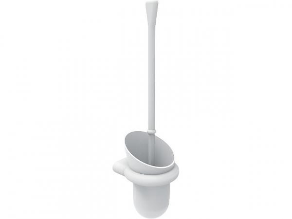 WC-Bürstengarnitur aus Nylon, Farbe Weiß 19