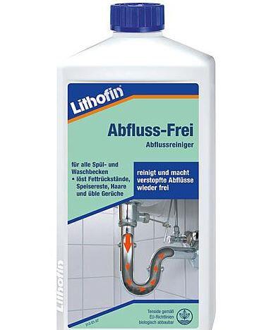 LITHOFIN Abfluss-Frei Flasche a 1 Liter