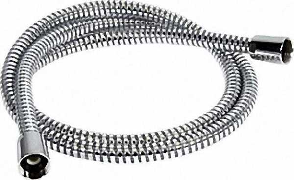 Brauseschlauch DN15-200cm Powerflex (knickfest) beidseitig 1/2''-Konus Metall chrom