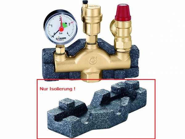 Caleffi R36070 Isolierung für Kesselsicherheitsgruppe DN25 (1`') Ersatz Isolierung