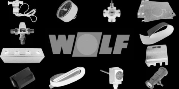 WOLF 8901766 Verkleidung vorne (ohne Logo) Silber