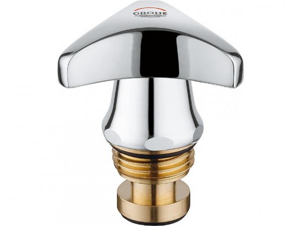 Oberteil Grohe Trecorn-Griff Markierung rot,1/2', chrom 11102000