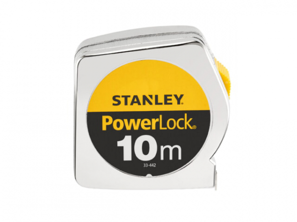 Stanley Bandmaß Powerlock Kunststoff 10m/25mm 0-33-442