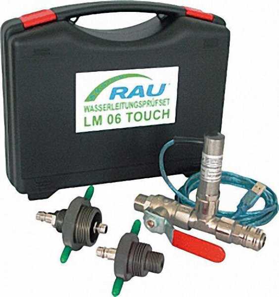 RAU Wasserleitungsprüfset zu LM 06 TOUCH/DPQ 02 inklusive Zubehör und Koffer