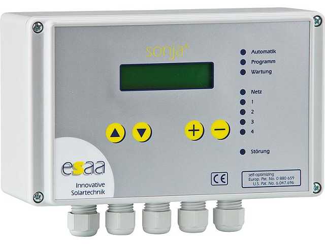 Solarregler SR5-PWM inkl. 4 Fühler Solarregler SR5-PWM inkl. 4 Fühler