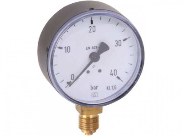 Manometer NG 63 radial 0 bis 40 bar