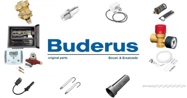 Buderus 63031442 Abgasbogen ohne Tür 90/ 2mm geschweißt