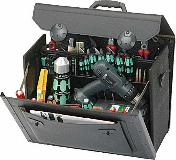 Werkzeugtasche 450x190x340mm schwarz 18,000-581
