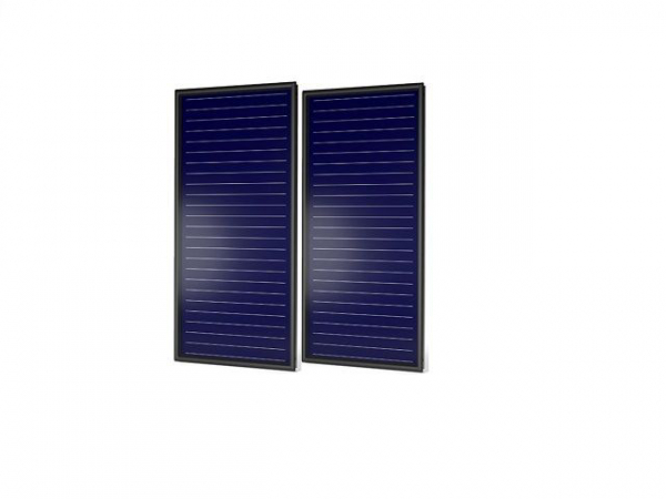 STI 2-er Solarpaket Aufdach-Montageset Flachkollektoren FKF-240-V Al/Cu