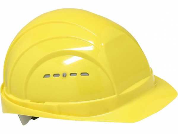 Arbeits-Schutzhelm gelb