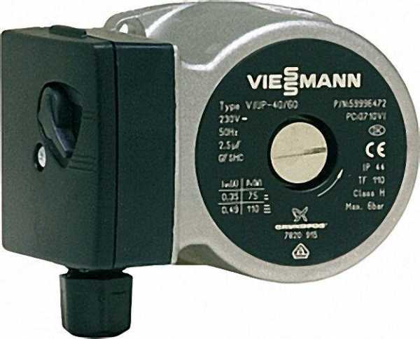 VIESSMANN Umwälzpumpenmotor UP 40/60 Referenz-Nr.: 7820915