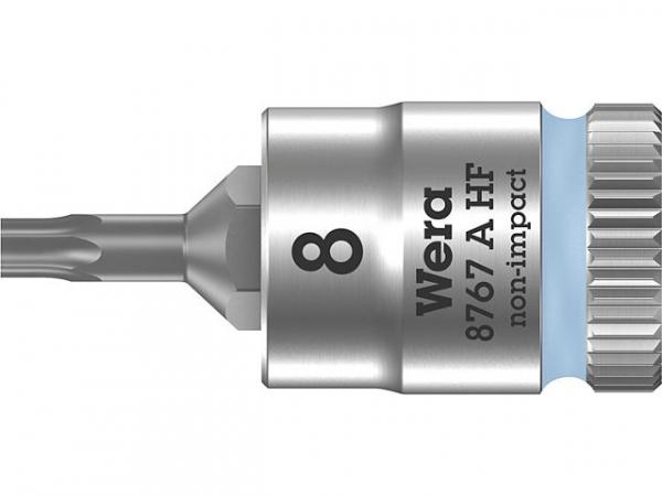 Knarreneinsatz 8767 A HF Torx T8 Länge 28,0mm Antrieb 6,3mm 1/4'