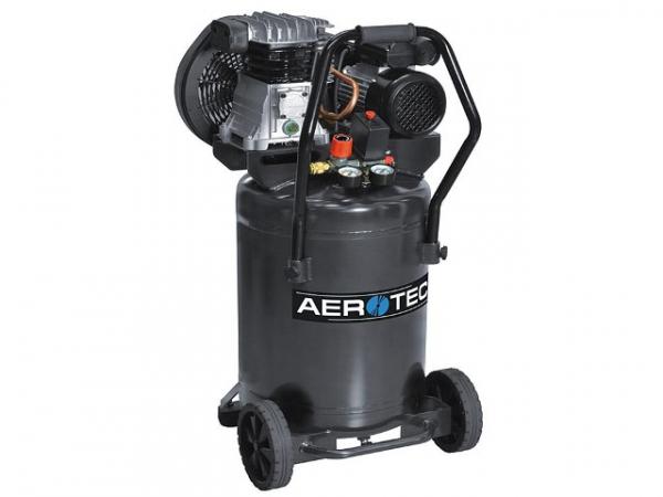 Kolbenkompressor AEROTEC 420-90 V TECH fahrbar mit 90 Liter Tank