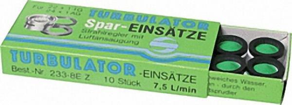 Siebeinsatz für Spar-Strahlregler M 22/24x1 mit Gummidichtung Spar 7,5 l/min ''VPE 10 Stück ''