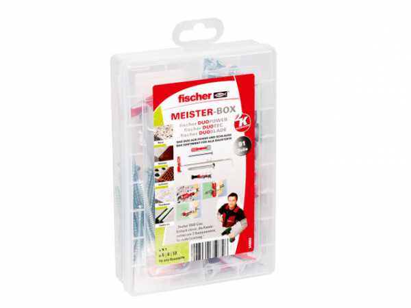 Fischer MEISTER-BOX DUOLINE DuoPower, DUOTEC, DUOBLADE Schraube 548860, VPE 45 Stück