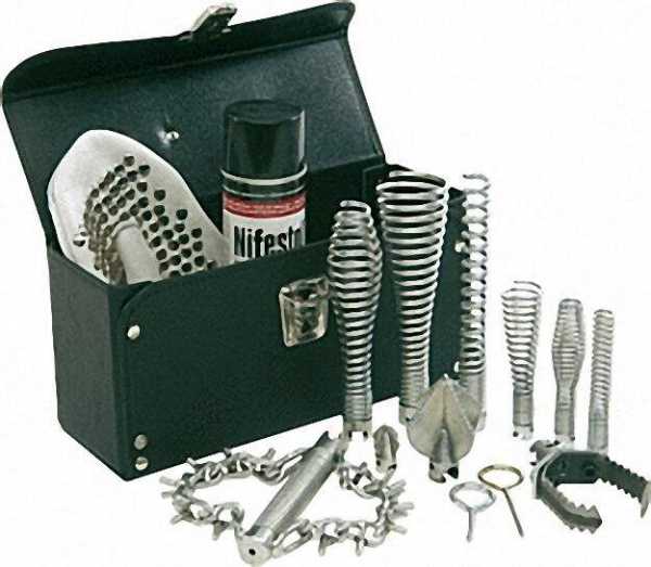 Werkzeugsatz 15-tlg. mit 16 und 22mm Vorsatzgeräten in Kunstledertasche