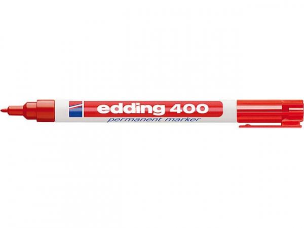 EDDING Permanentmarker 400 schwarz Strichbreite 1mm Rundspitze