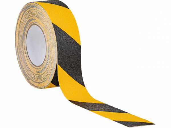 Anti-Rutsch-Klebeband ROCOL SAFE STEP schwarz/gelb 50mm x 18,25mm