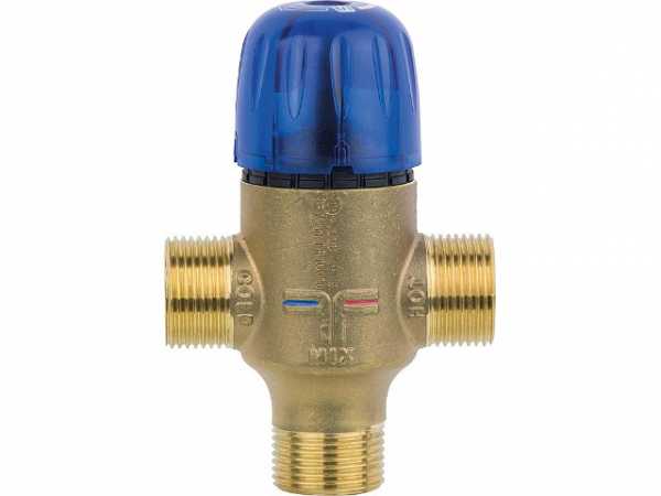 Thermostatisches Mischventil Novamix Value DN 15, 35-70°C 3/4', 26l/min, Kvs: 1,6 2.532.102.000