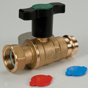 R251VY125 Kugelhahn mit Wasserzähleranschlussverschraubung u R251VY125 Kugelhahn mit Wasserzähleranschlussverschraubung u