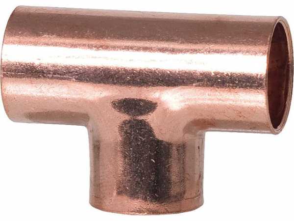 Kupfer Lötfitting T-Stück 15 mm i/i/i