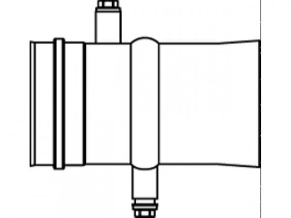 VIESSMANN 7539971 Kesselanschluss-Stück 1/2" (Systemgröße Ø 100 mm)