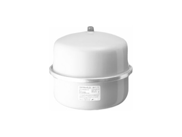 Buderus Logafix Ausdehnungsgefäß BU-HP für Wärmepumpen, 12 Liter, weiß, für Sole-Wasser-Systeme 7747204675