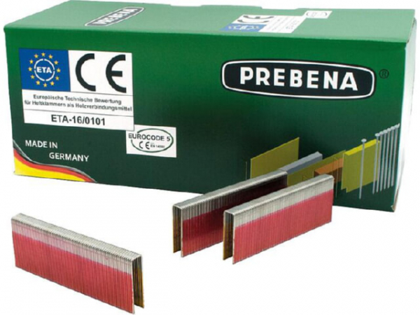 Heftklammern Type Z 67 mm, V2A, ETA-Bewertung, VPE = 6000 Stk.