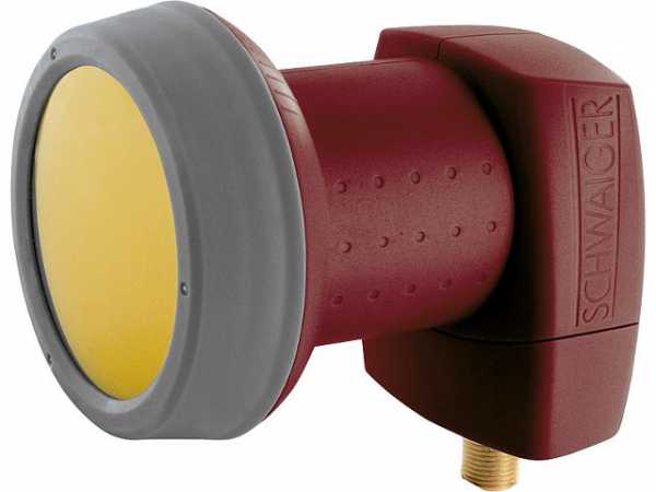 Digitales Single-LNB Ziegelrot RAL 8012 40mm/ Sun Protect