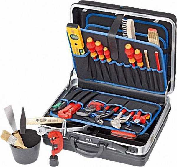 Werkzeugkoffer-Heizung-Klima- Sanitär, 22-teilig Abmessung: 440x180x350mm