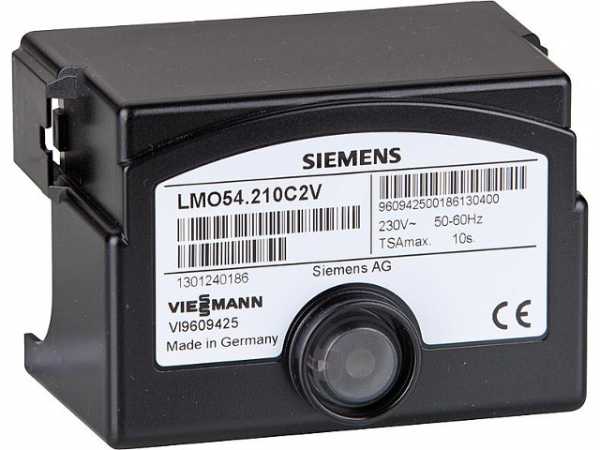 SIEMENS Ölfeuerungsautomat LMO 54.210 C2 passt für Viessmann Vitoflam 300 Referenz-Nr.: 7824201