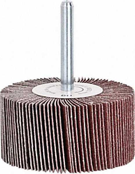 Fächerschleifer mit schaft 40x15x6mm Körnung P 80