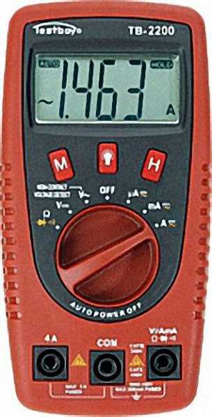 TESTBOY Digital Multimeter 2200 0-400V AC/DC