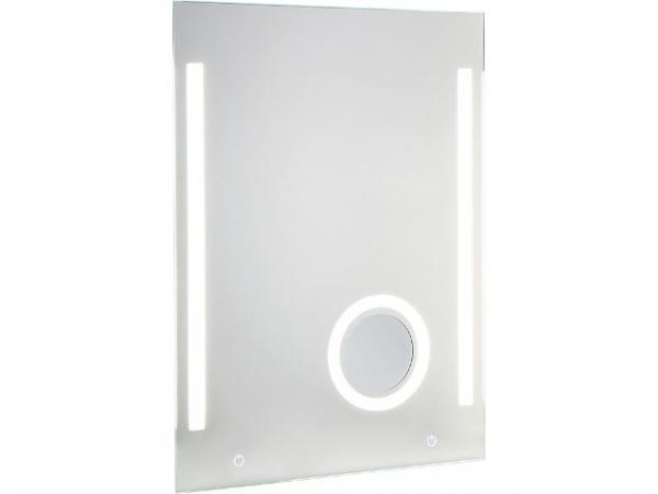 Spiegel Earline mit Beleuchtung und Kosmetikspiegel (dimmbar), 2 Sensorsch. 1200x800mm 11,5W