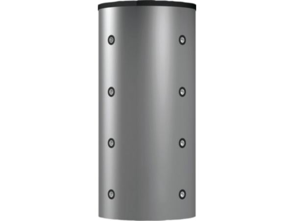 Huch PSX-ECO Pufferspeicher 300L 100mm Vliesisolierung Silber für Heizungs-/Solaranlagen 7735502504