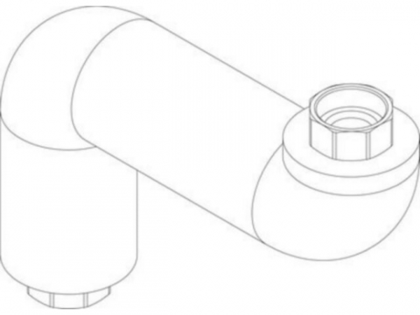 Anschlussrohr VK DN25 G1 1/4 V2 everp 8738804080
