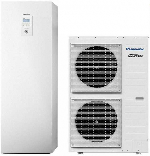 Panasonic Aquarea T-CAP Wärmepumpe Split mit Kombi-Hydromodul, 9,0kW, 400V, KIT-AXC09HE8